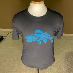 Small Hand drawn Walleye shirt